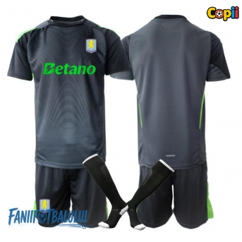 Aston Villa Portarii Echipament de Fotbal Replică 2025-26 Copii Acasa (+ Șorturi)